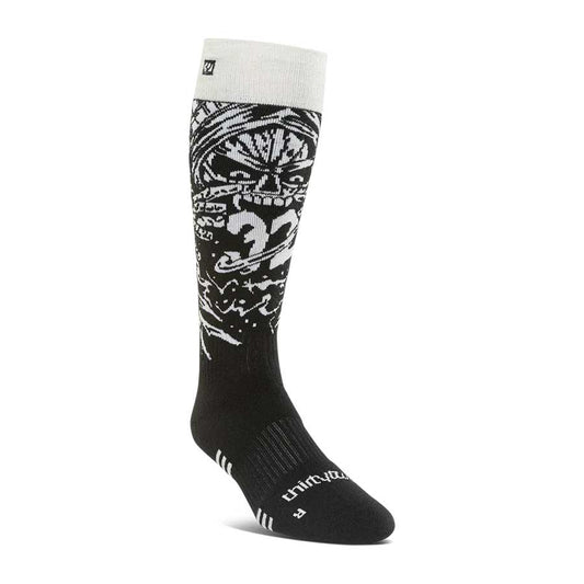 Thirty-Two 32 Merino Sock Black/White 2026