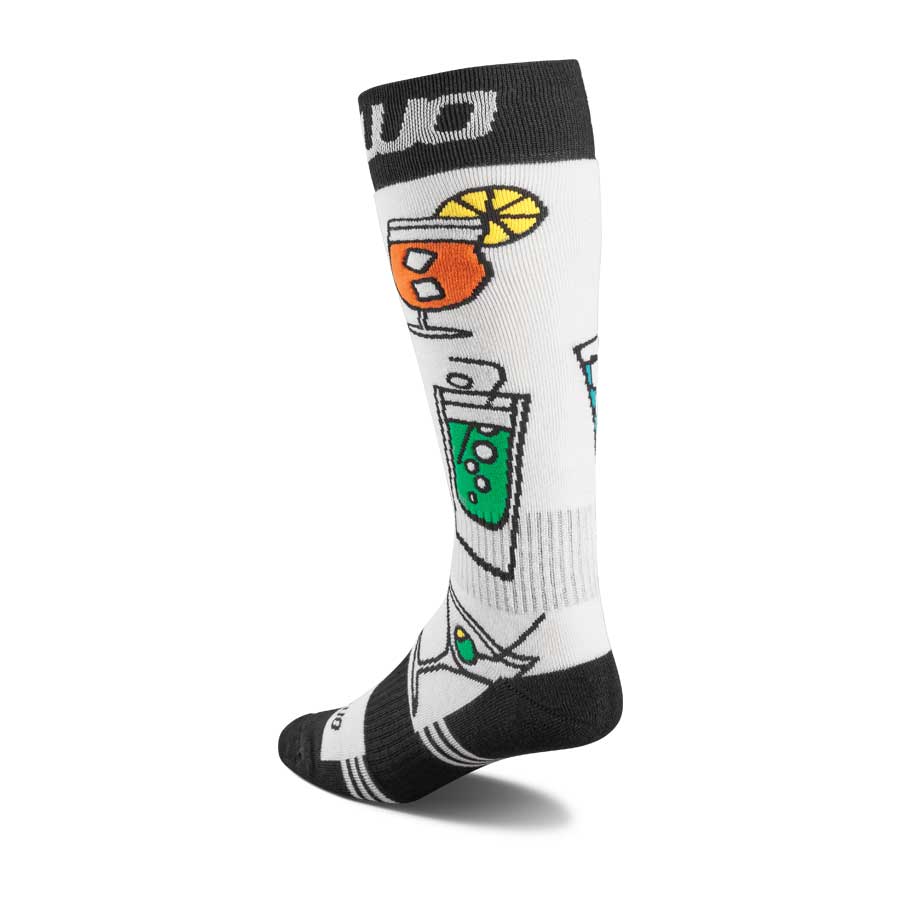Thirty-Two Double Sock White/Black 2025