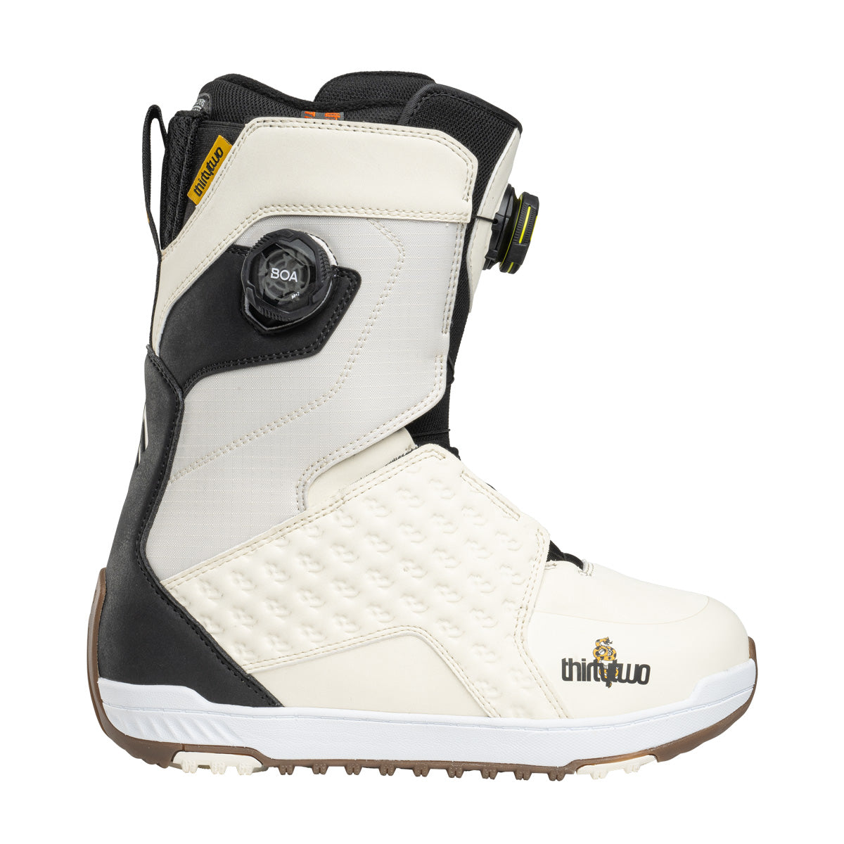 Thirty-Two Men's Lashed Db Fava Boot White/Black/Yellow 2027