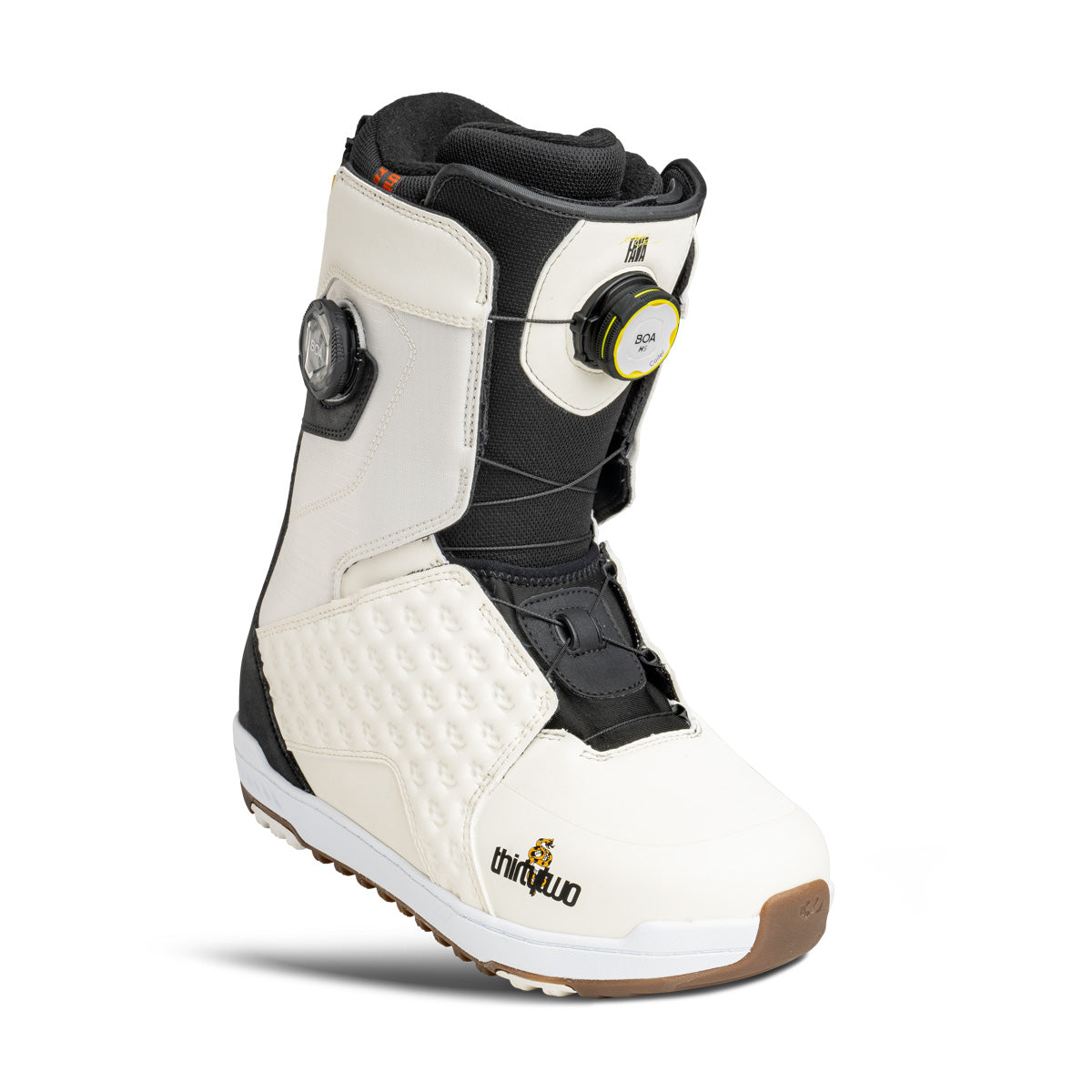 Thirty-Two Men's Lashed Db Fava Boot White/Black/Yellow 2027