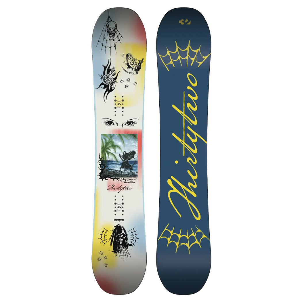 Thirty-Two Men's Permanent Vacation Snowboard White 2027