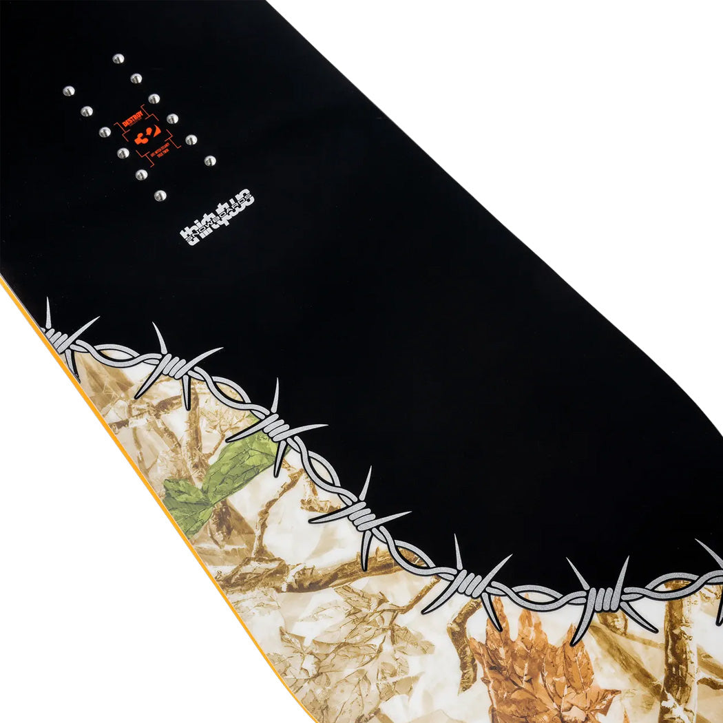 Thirty-Two Men's T32M Wide Snowboard Black 2027
