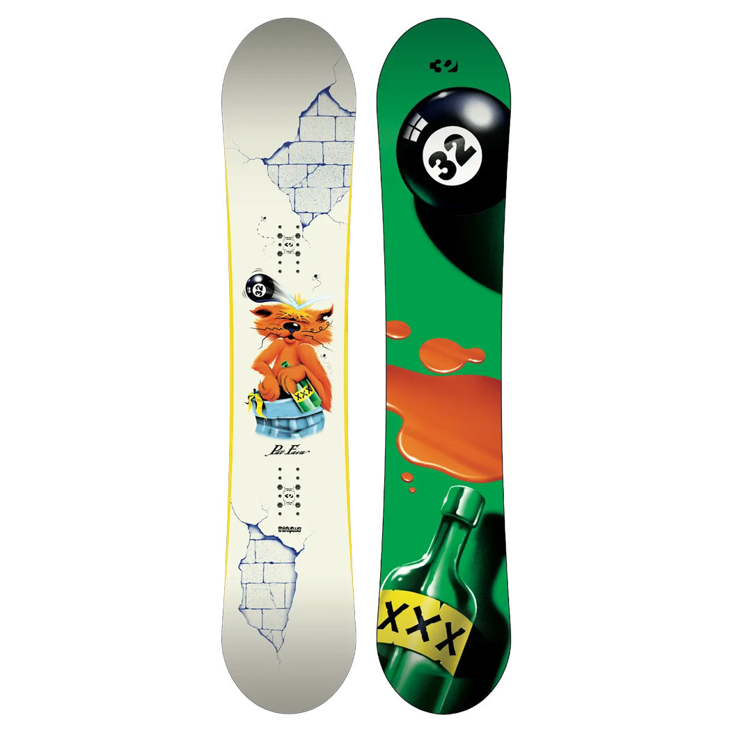 Thirty-Two Men's Xxx Fava Pro Snowboard White 2027