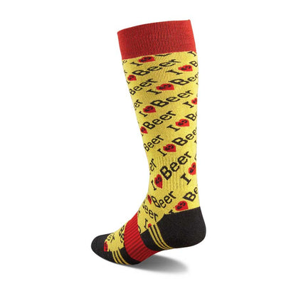Thirty-Two Tm Merino Sock Yellow 2025