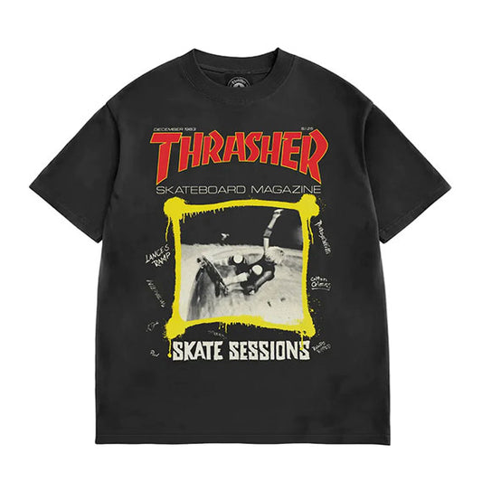 Thrasher December 1983 Vintage T-Shirt Black
