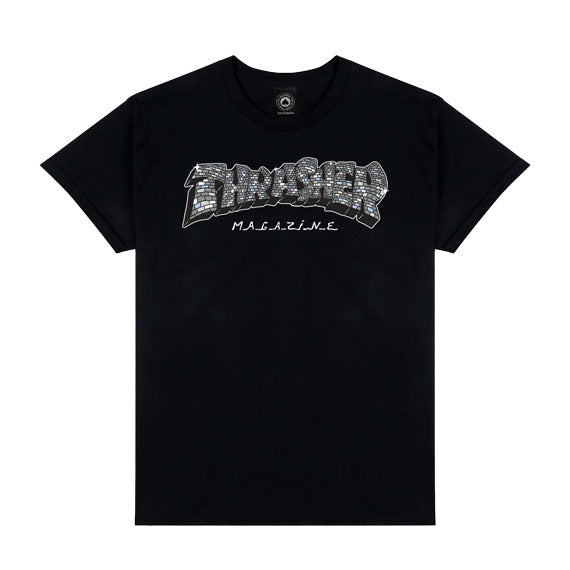 Thrasher Disco By Spanky T-Shirt Charcoal