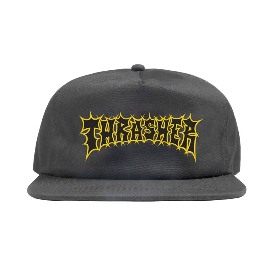 Thrasher Spikey Snapback Charcoal