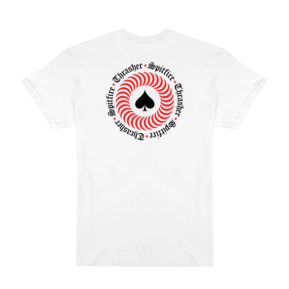 Thrasher X Spitfire The End Oath T-Shirt White