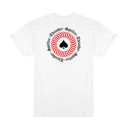 Thrasher X Spitfire The End Oath T-Shirt White