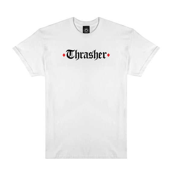 Thrasher X Spitfire The End Oath T-Shirt White