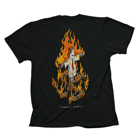 Toy Machine Charred Cross T-Shirt Black