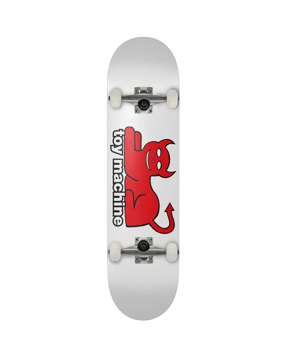 Toy Machine Devil Cat White Complete 8.0"