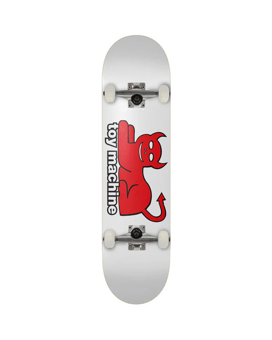 Toy Machine Devil Cat White Complete 8.0"