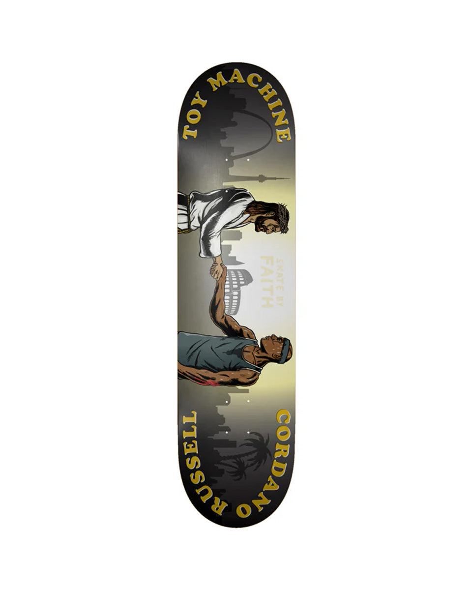 Toy Machine Russell Skate by Faith Deck