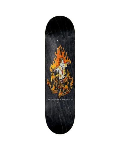Toy Machine Templeton Charred Cross Black Stain Deck