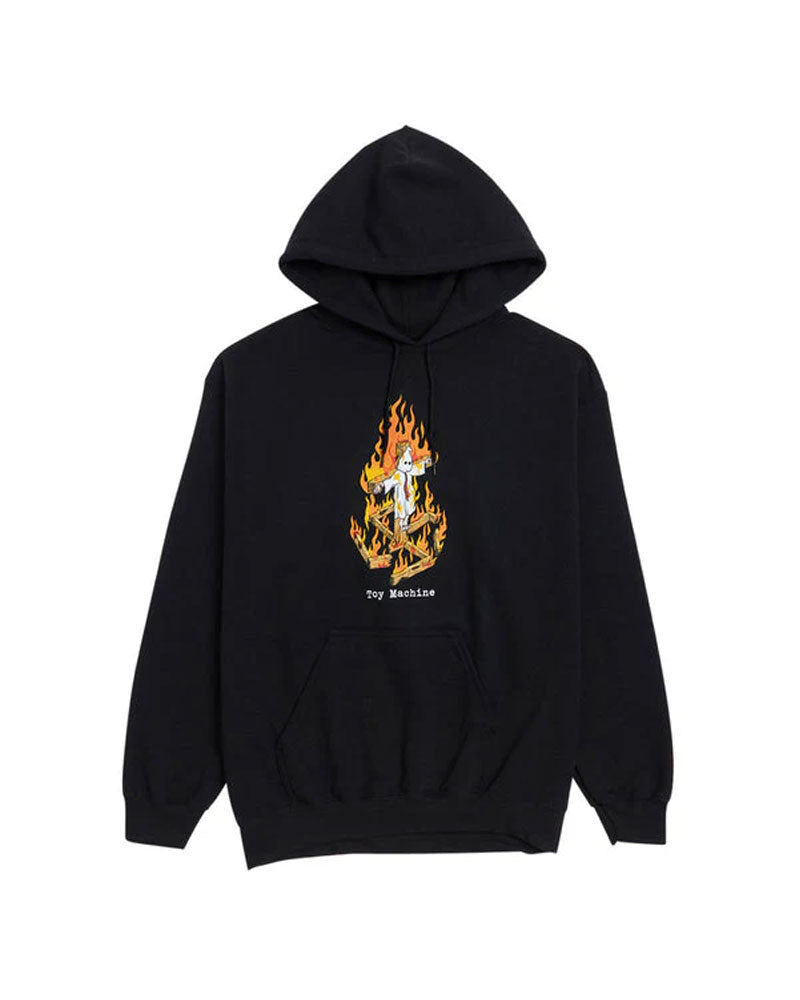 Toy Machine Templeton Charred Cross Hoodie Black