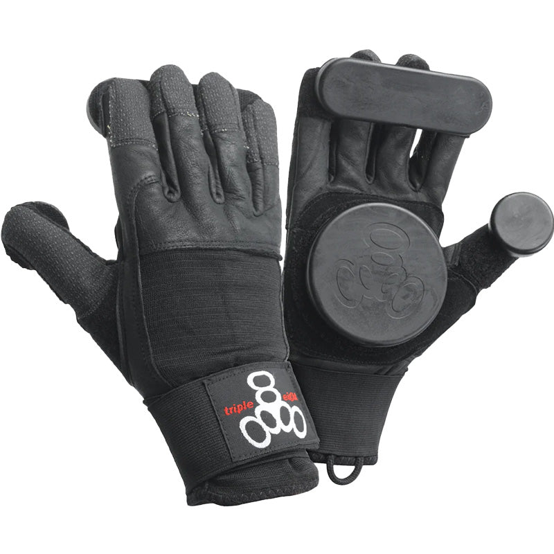 Triple 8 Lonbgoard Slide Glove Black