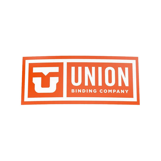 Union Classic Logo Sticker Orange 2026