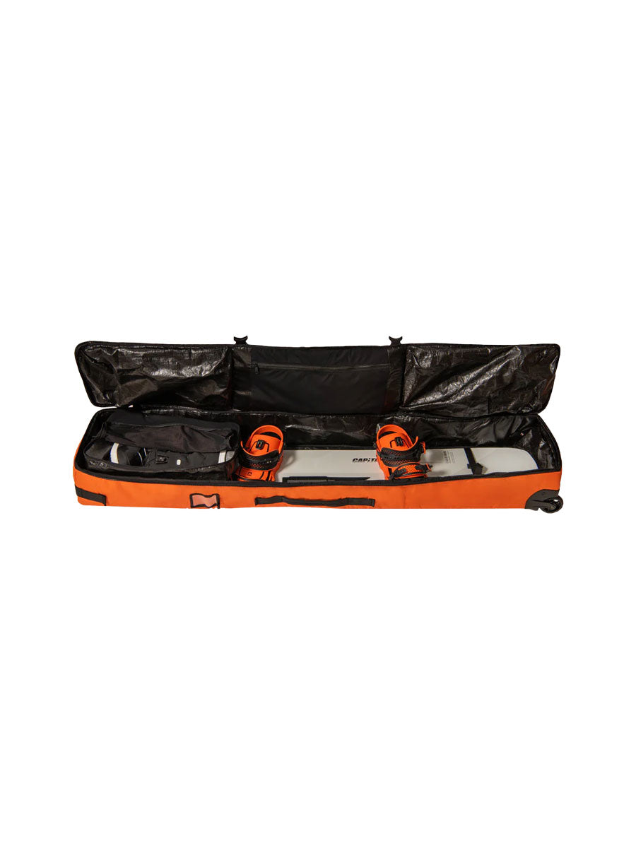 Union Wheeled Board Bag Orange 2026