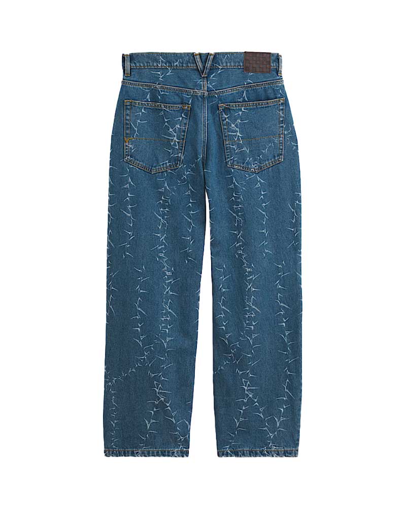 Vans Check-5 Baggy Denim Prickler Pants Vintage Indigo