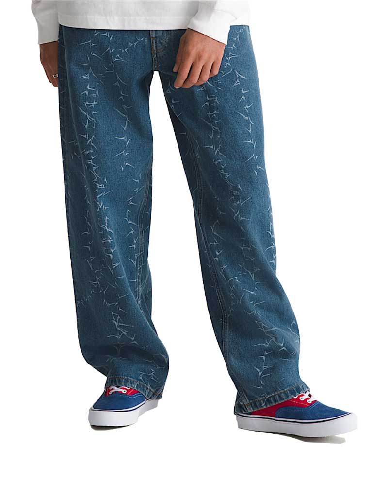 Vans Check-5 Baggy Denim Prickler Pants Vintage Indigo