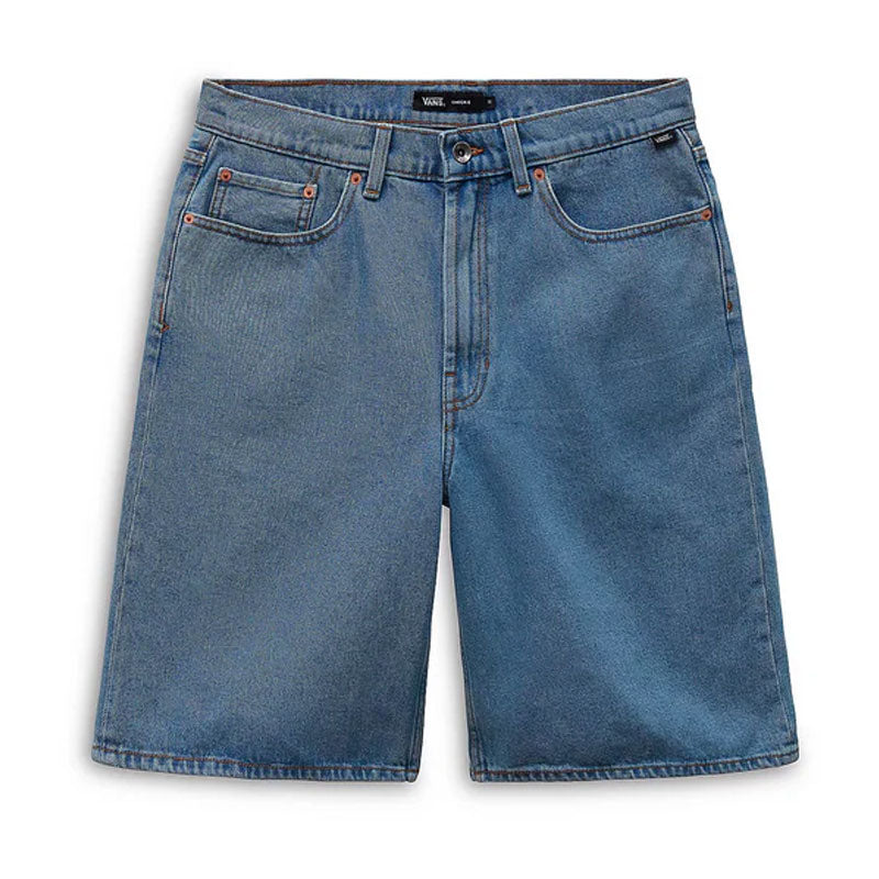 Vans Check-5 Baggy Denim Short Stonewash Blue