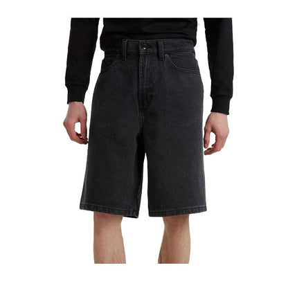 Vans Check-5 Baggy Denim Short Washed Black