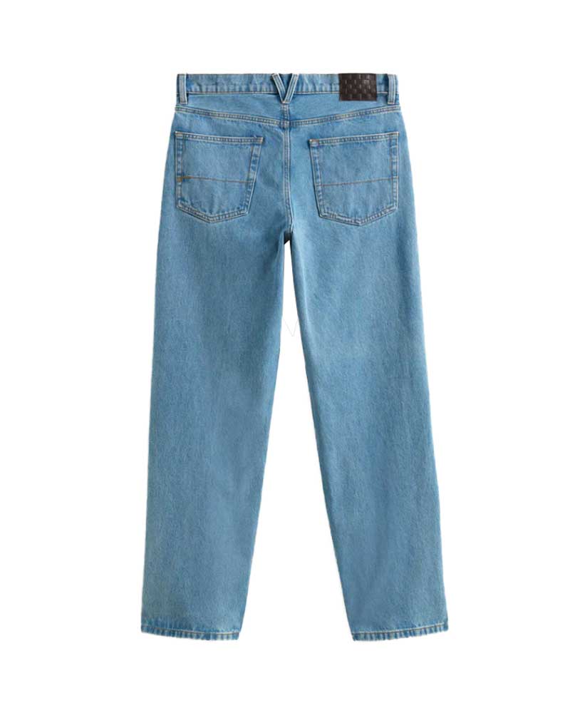Vans Check-5 Loose Denim Pant Stonewash Blue