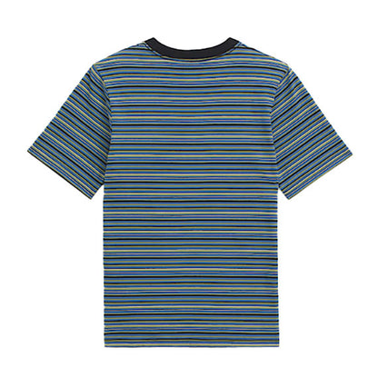 Vans Kids' Cameron Stripe Short Sleeve Knit Black/True Blue