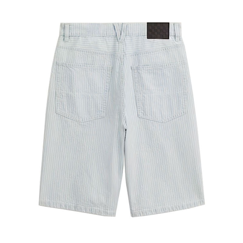 Vans Kids' Check-5 Baggy Denim Short Blue Ice