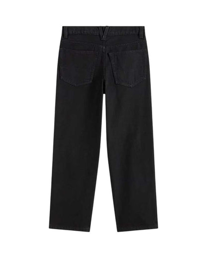 Vans Kids' Check-5 Loose Denim Pant Black Rinse