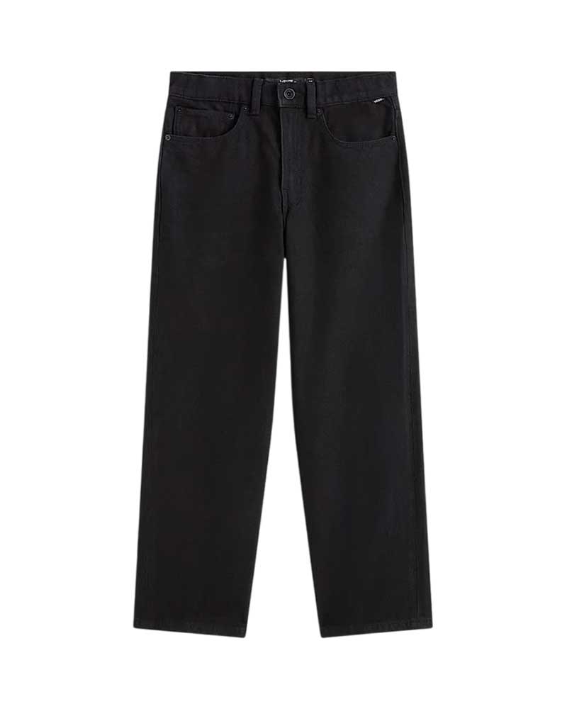 Vans Kids' Check-5 Loose Denim Pant Black Rinse