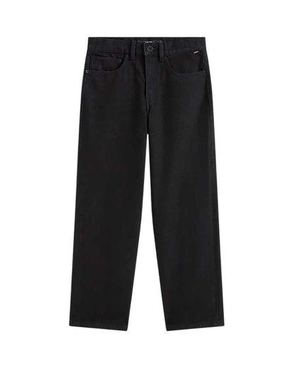 Vans Kids' Check-5 Loose Denim Pant Black Rinse