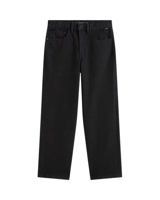 Vans Kids' Check-5 Loose Denim Pant Black Rinse