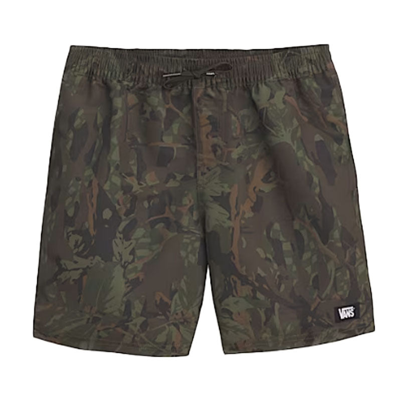 Vans Kids' Primary II Printed Elastic Boardshort Obsidian Fern