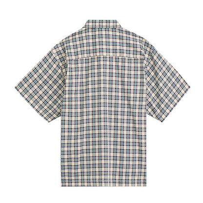 Vans Larkspur Timber Short Sleeve Woven Almond Crisp