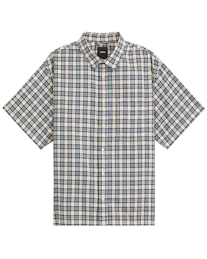 Vans Larkspur Timber Short Sleeve Woven Almond Crisp