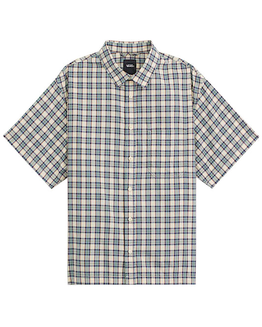 Vans Larkspur Timber Short Sleeve Woven Almond Crisp