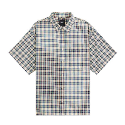 Vans Larkspur Timber Short Sleeve Woven Almond Crisp