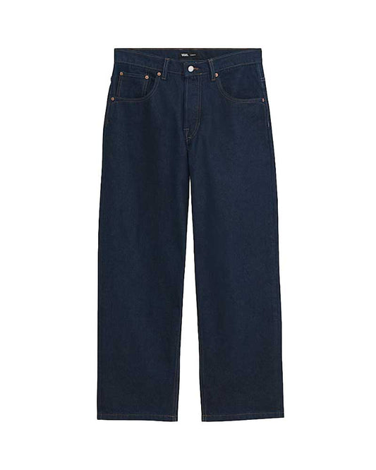 Vans Lx Check-5 Loose Denim Pants Dark Rinse