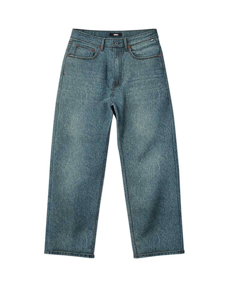Vans Lx Check-5 Loose Denim Pants Dirty Wash