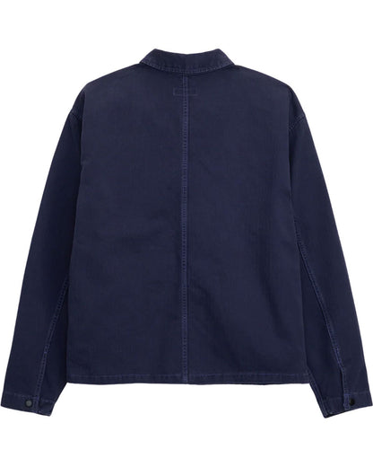 Vans Lx Washed Overdye Long Sleeve Woven Deep Indigo