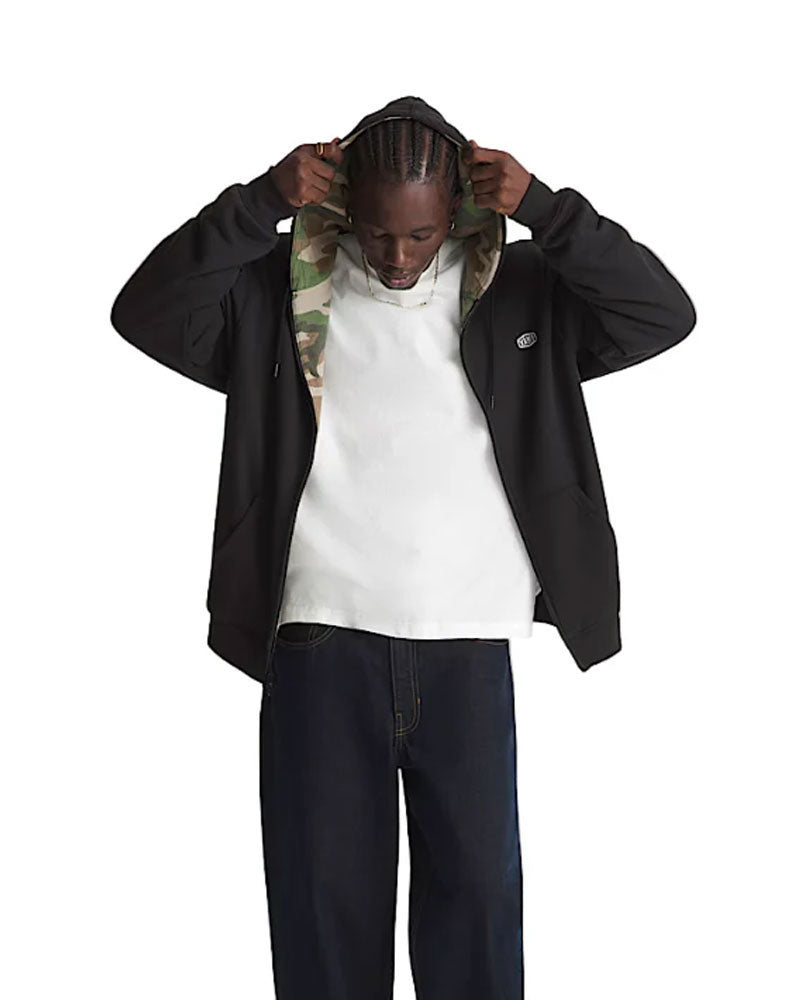 Vans Men's Dover Thermal Lined Full Zip Black