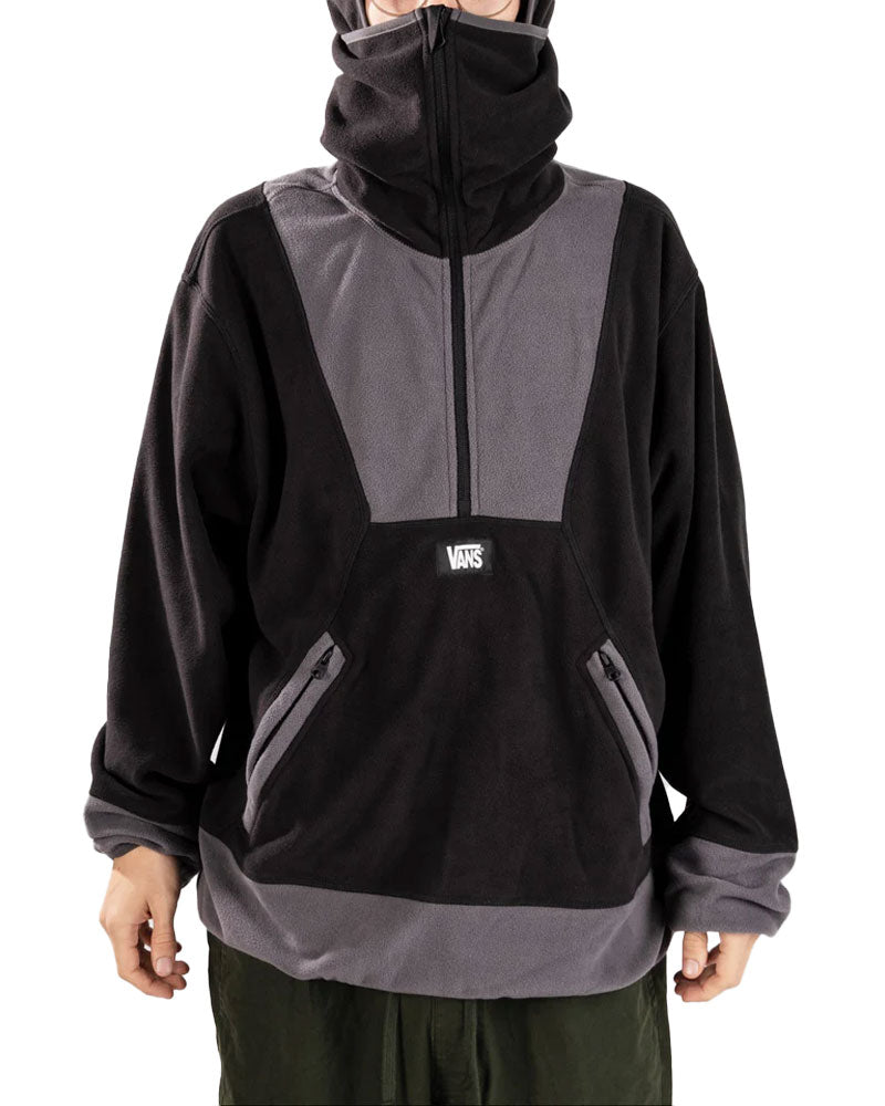 Vans Men's MTE Warrens Polar Fleece Balaclava Pullover Black