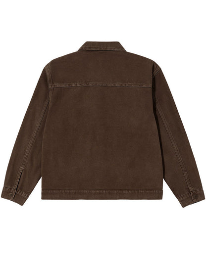 Vans Men's Skate Garage Denim Jacket Coal Brown