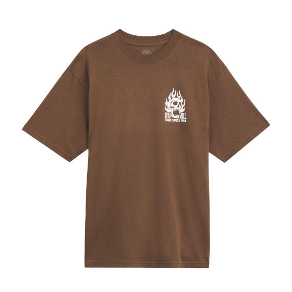 Vans Off The Wall Fever Short Sleeve T-Shirt Vintage Cocoa