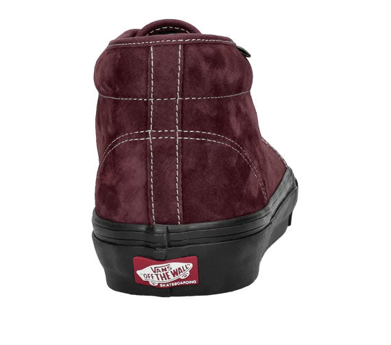 Vans Skate Chukka - Dark Red/Black