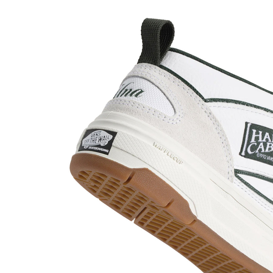 Vans Skate Half-Cab Wafflecup Shoe Una White/Gum