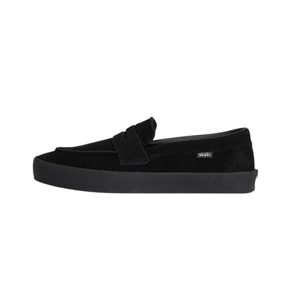 Vans Skate Loafer Shoe Suede Black/Black