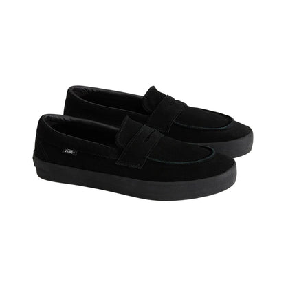 Vans Skate Loafer Shoe Suede Black/Black